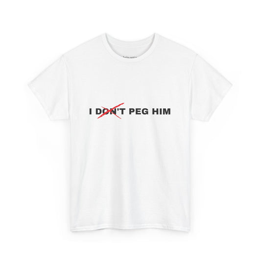 I Don't Peg Him