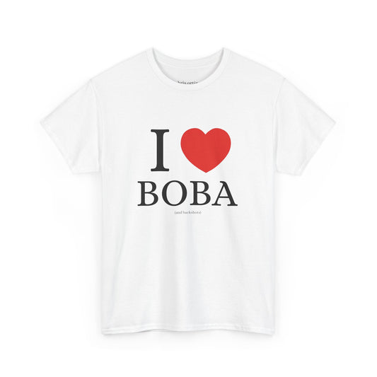 I Love Boba Cotton Tee